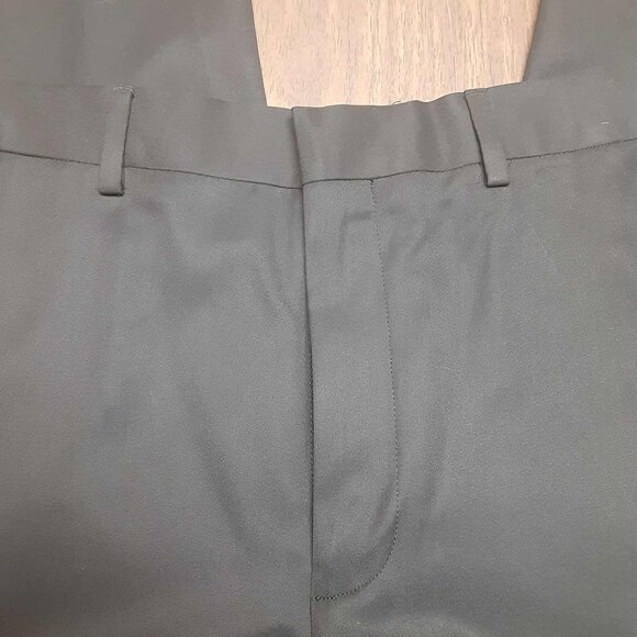 Haggar Mens 34x30 Classic Fit Comfort Waistband Black Dress pants NWT *READ* - Picture 9 of 12